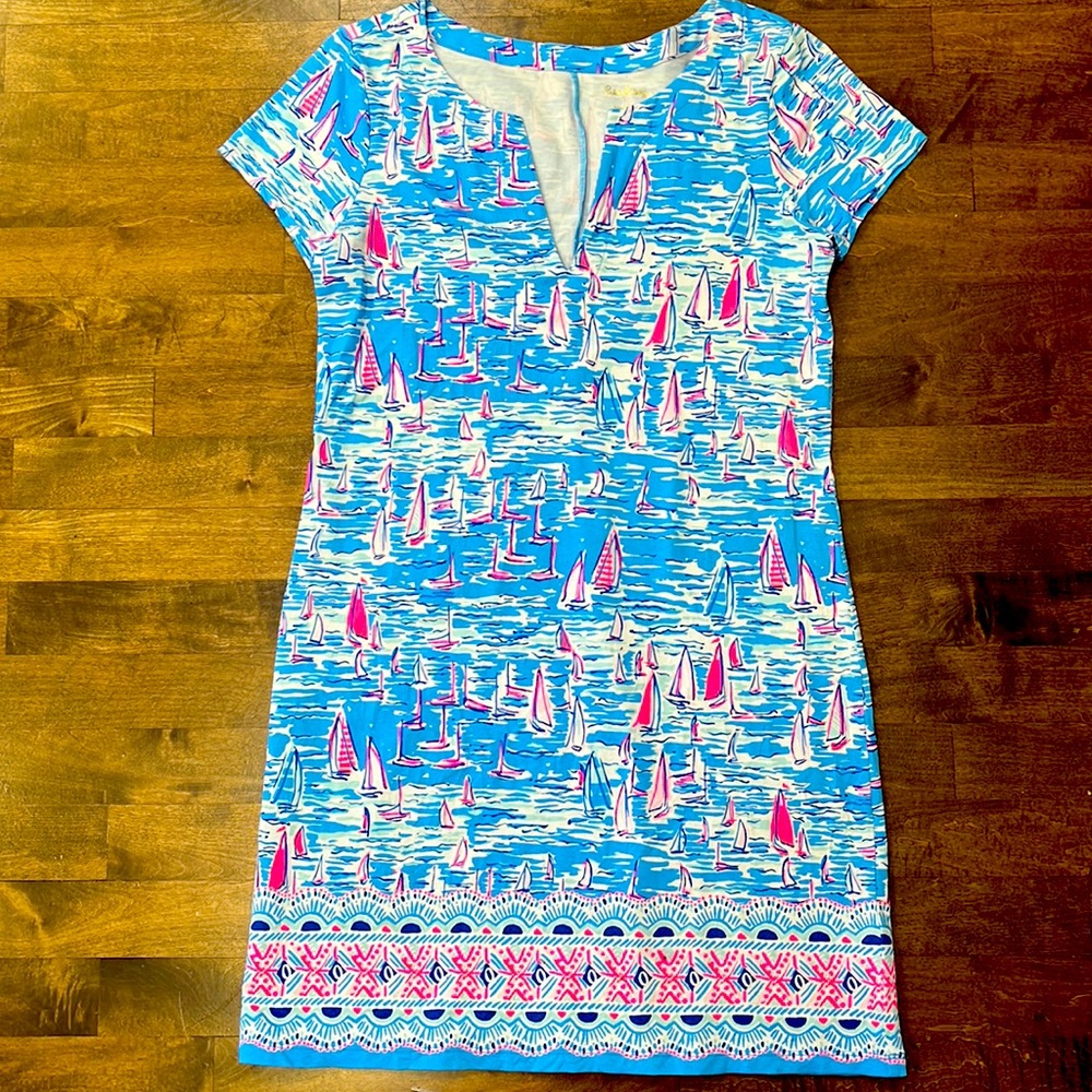 Lilly Pulitzer UPF 50 Sophiletta Dress, Size Large